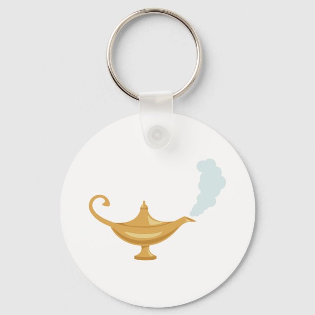 Aladdin's Lamp Keychain (Front)