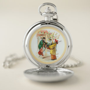 Aladdin's Lamp Pocket Watch