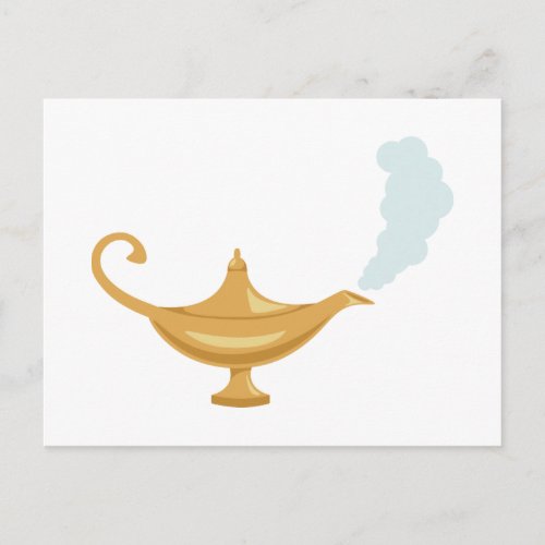 Aladdins Lamp Postcard