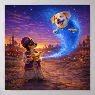 "Aladdin's Surprise" Poster