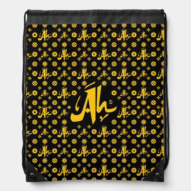 Aladino Hammam Drawstring Backpack (Front)