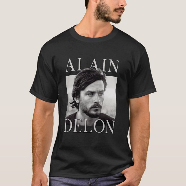 alain delon french actor T-Shirt (Front)