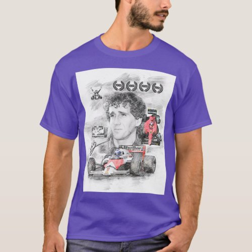 Alain Prost  T_Shirt