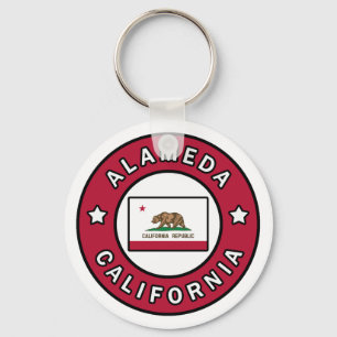 Alameda California Keychain