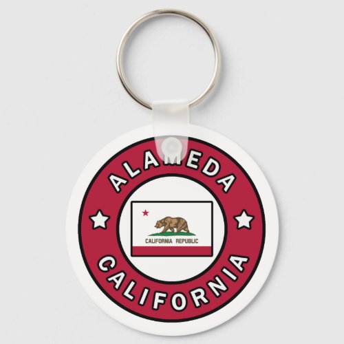 Alameda California Keychain