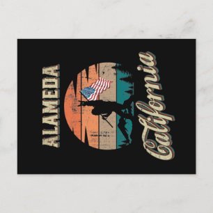 Alameda California Postcard