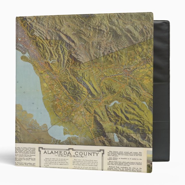 Alameda County, California Binder (Front/Inside)
