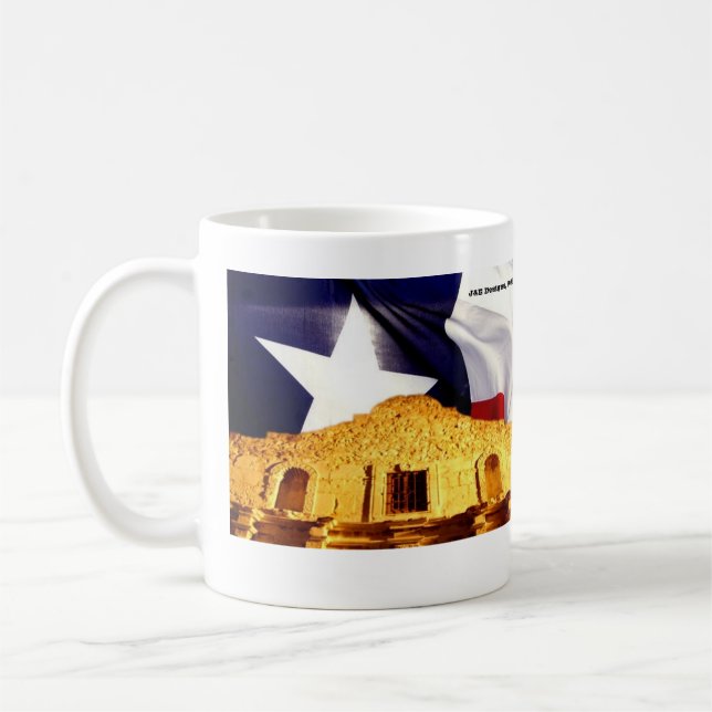Alamo beverage mug (Left)