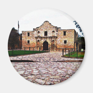 Alamo Circle Magnet
