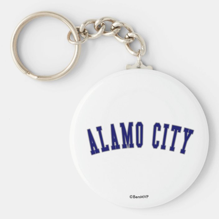 Alamo City Keychain