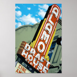 Alamo Draft House Austin Texas Poster
