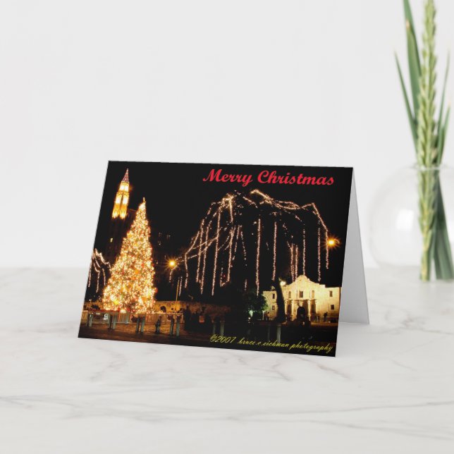 Alamo Holidays Holiday Card (Front)