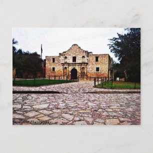 Alamo Standard Postcard