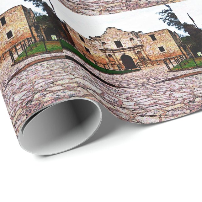 Alamo Wrapping Paper (Roll Corner)