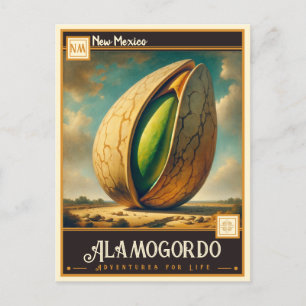 Alamogordo, New Mexico Vintage Postcard