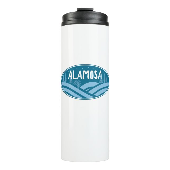 Alamosa Colorado Outdoors Thermal Tumbler (Front)