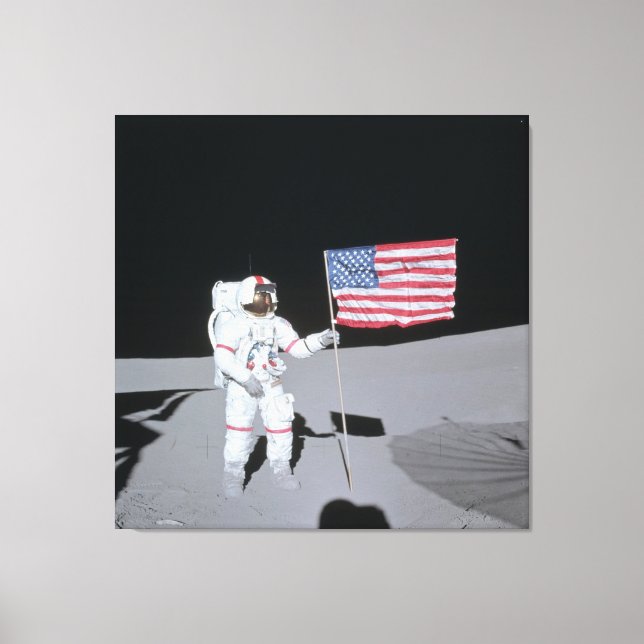Alan B. Shepard Jr. (Apollo 14)  Canvas Print (Front)