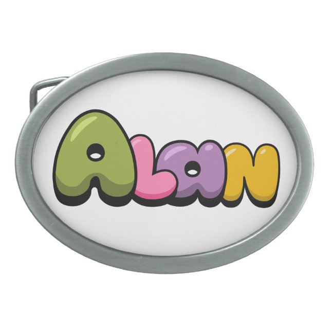 Alan Belt Buckle (Front)