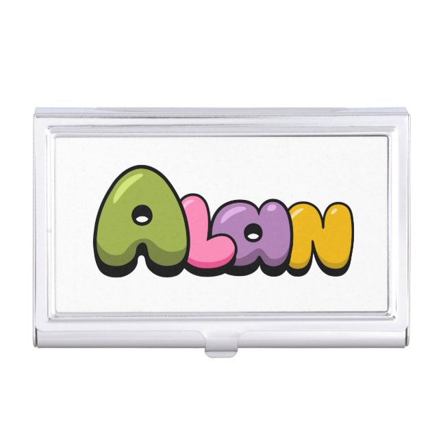 Alan Business Card Case (Front)