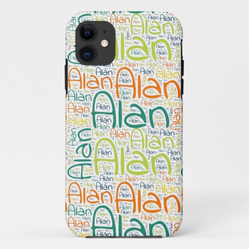 Alan iPhone 11 Case