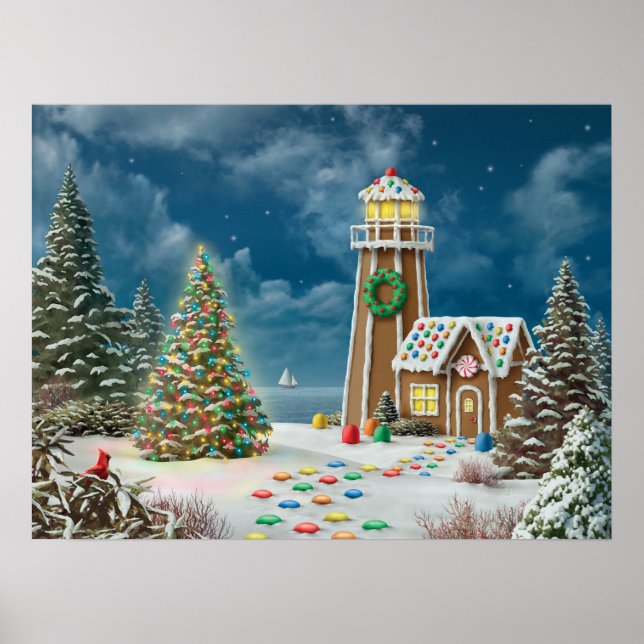 Alan Giana "Gingerbread Light 2" Poster (Front)