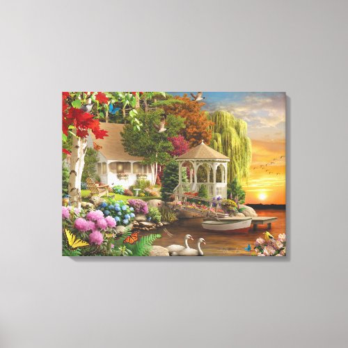 Alan Giana Heaven on Earth Canvas Print