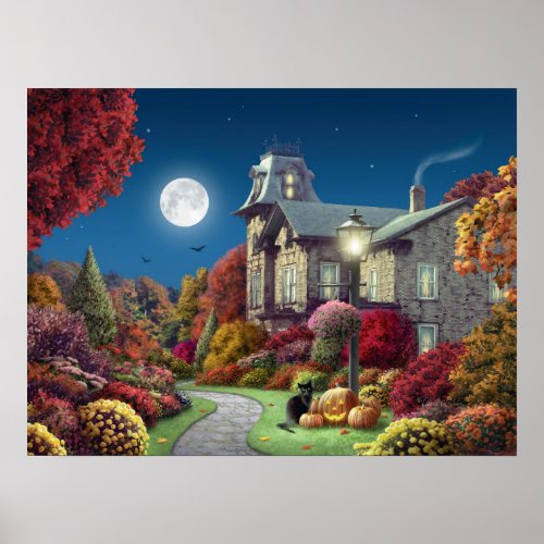 Alan Giana Moonlight Canvas Poster