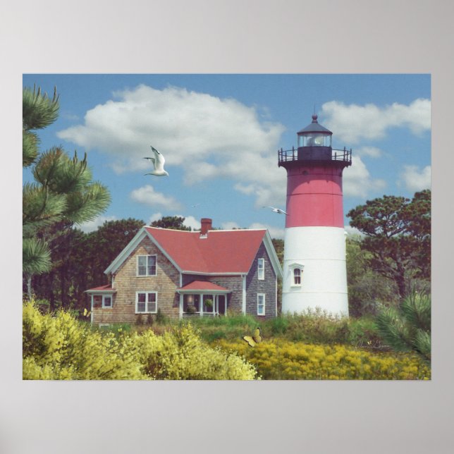 Alan Giana "Nauset Light" Poster (Front)