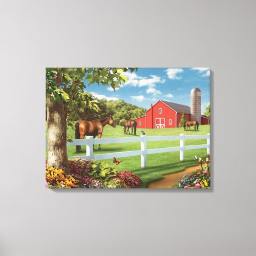 Alan Giana Pastures of Chance 2 Canvas Print