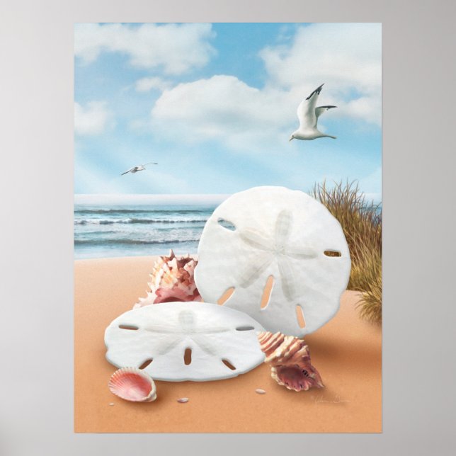 Alan Giana "Sand Dollars" Poster (Front)