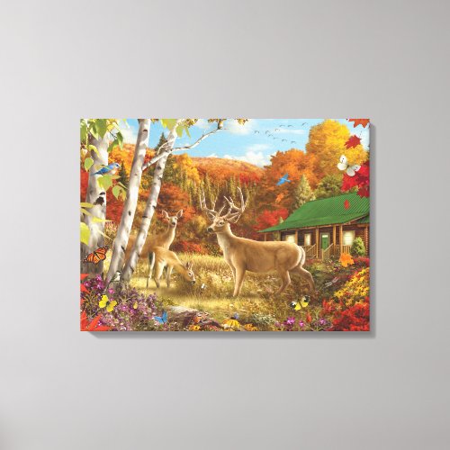 Alan Giana Somewhere in a Field 3 Canvas Print