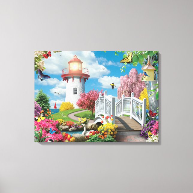 Alan Giana "Spring Light" Canvas Print (Front)