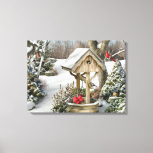 Alan Giana "Winter Wishes" Canvas Print