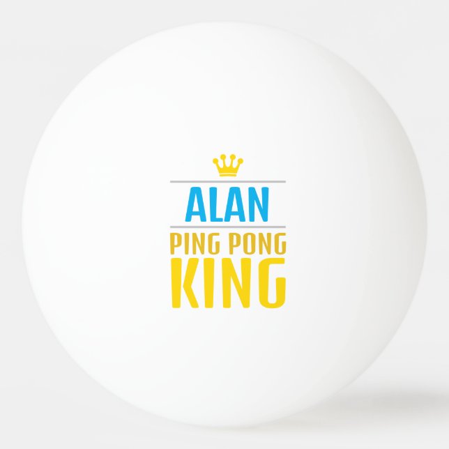 Alan Ping Pong Ball (Front)