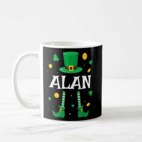 Alan Saint Patrick S Day Leprechaun Costume  Alan  Coffee Mug