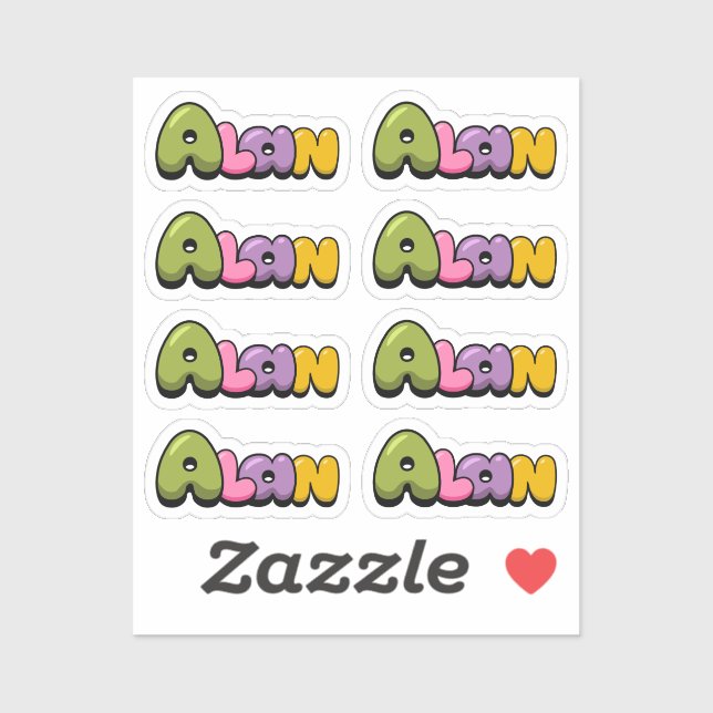 Alan Sticker (Sheet)