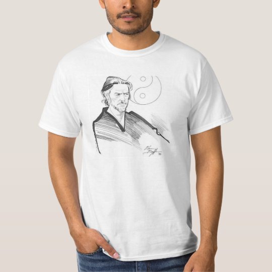 Alan Watts Yin Yang t shirt