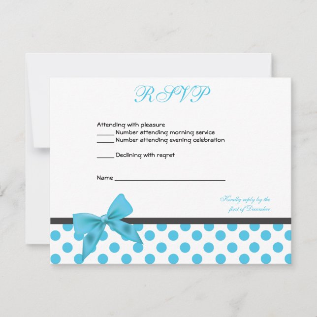 Alana Flora RSVP Card (Front)