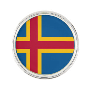 Aland Flag Lapel Pin