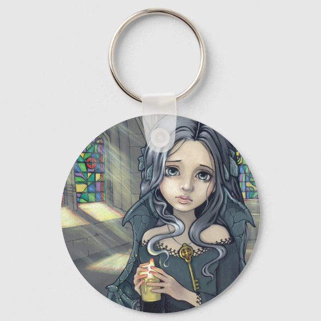 "Alannah" Keychain (Front)