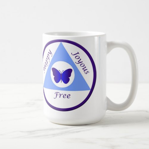 Alanon Happy Joyous  Free Mug