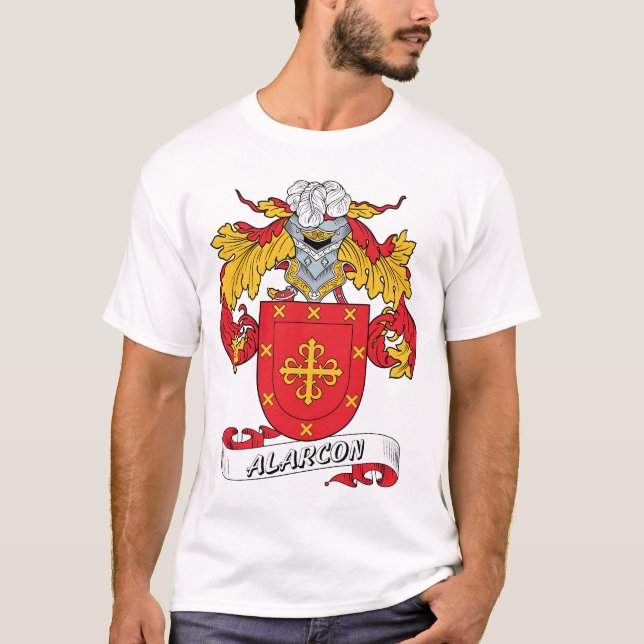 Alarcon Family Crest T-Shirt (Front)
