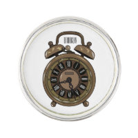 Alarm clock cartoon illustration