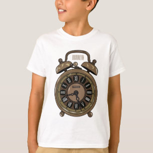 Alarm clock cartoon illustration T-Shirt