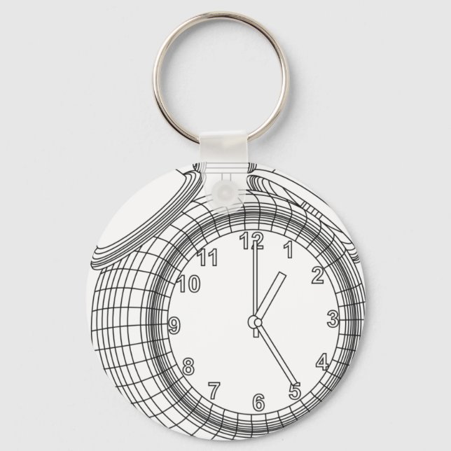 alarm clock keychain (Front)