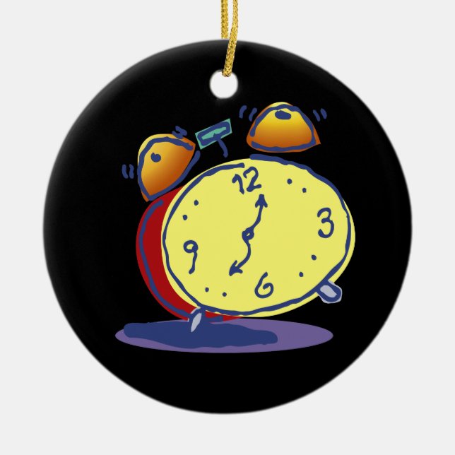 Alarm Clock Ornament (Front)