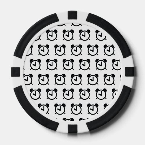 Alarm Clock Poker Chips