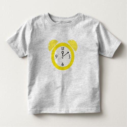 alarm clock toddler t_shirt