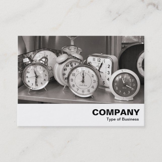 Alarming Still-life Business Card (Front)
