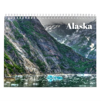 Alaska 2024 Calendar by sunbuds at Zazzle